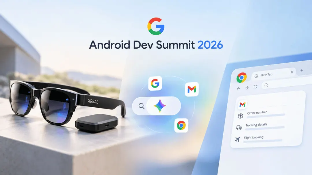 Android Dev Summit 2026: очки XREAL Aura, Connected Apps и ИИ-автозаполнение Chrome