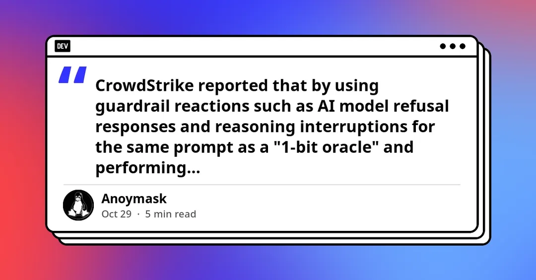 CrowdStrike нашла способ искать уязвимости по отказам ИИ-моделей