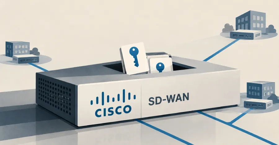 Хакеры использовали уязвимость Cisco SD-WAN для кражи ключей шифрования
