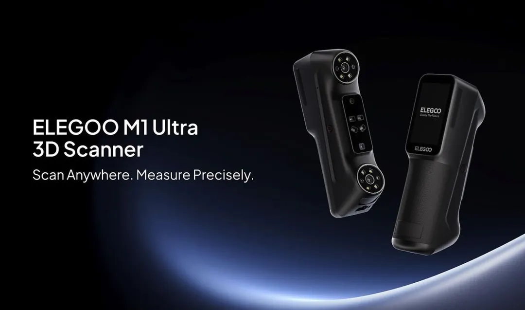 Elegoo выпустила 3D-сканер M1 Ultra за $1599 с точностью 0,02 мм