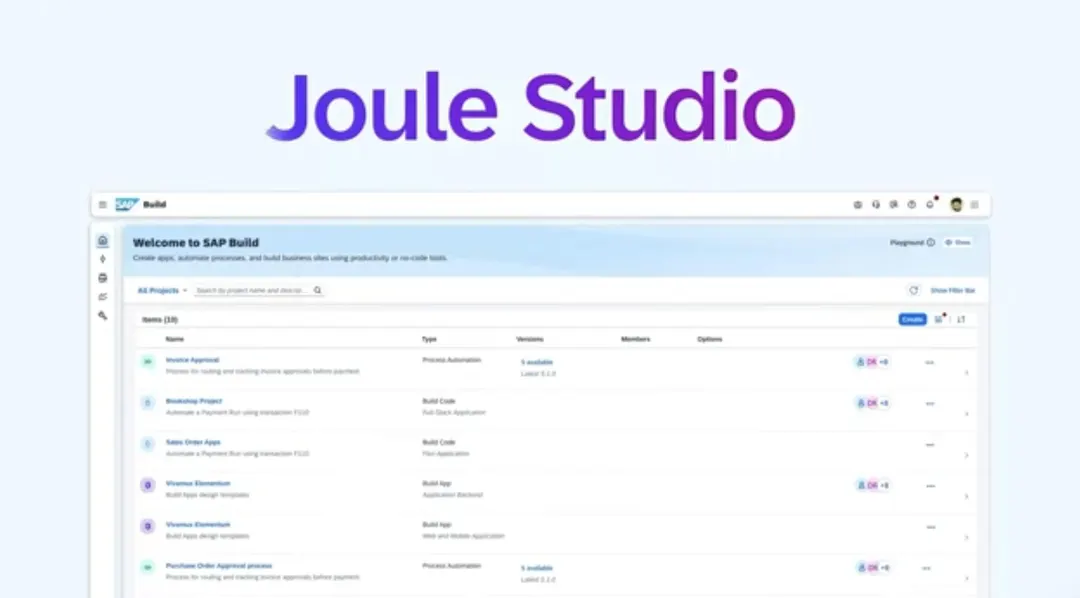SAP Joule Studio сократила сборку ИИ-агентов на 80% на табличной модели