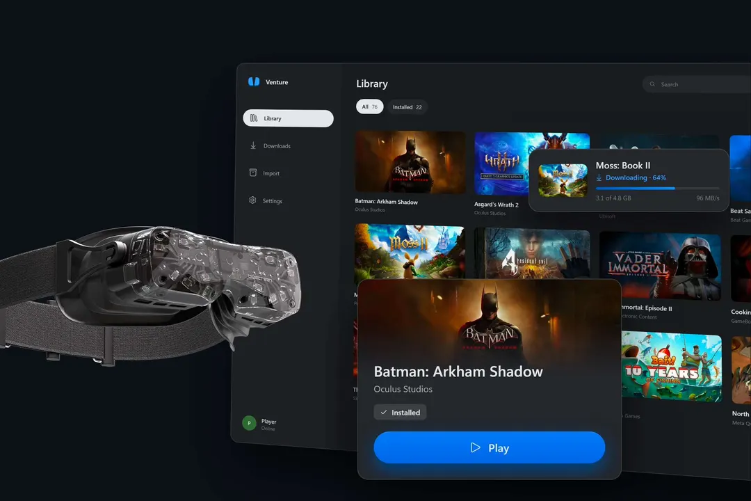 Эмулятор Venture запустит эксклюзивы Quest на любых PC VR-шлемах