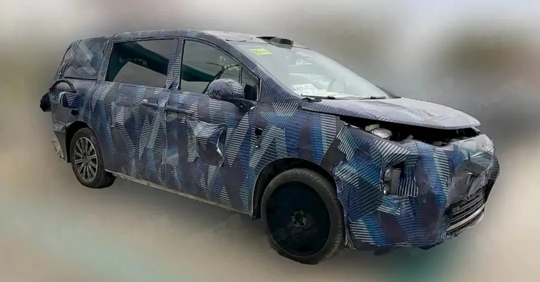 BYD тестирует новый минивэн Ocean на дорогах Китая