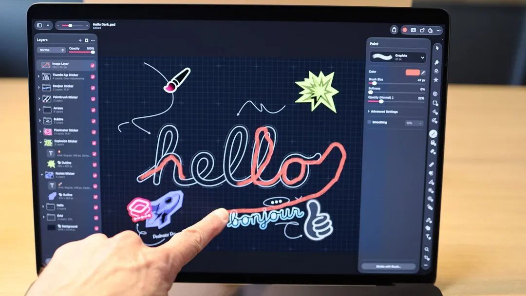 Эксперт разобрал дисплей сенсорного MacBook Pro: 50 слоёв и контраст 10 000 000:1