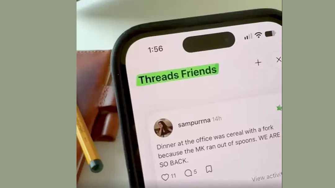 Meta тестирует «Threads Friends» для постов в узком кругу