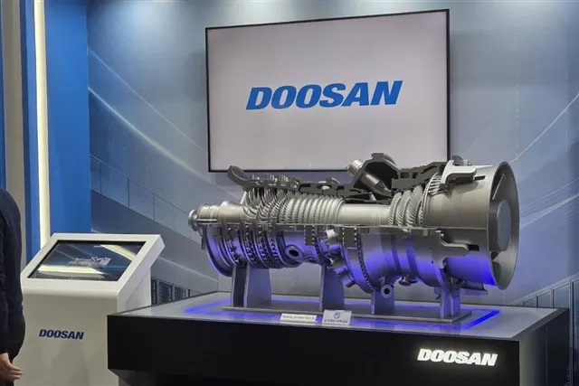 Doosan Enerbility расширяет энергетику для ИИ заказами на газовые турбины в США