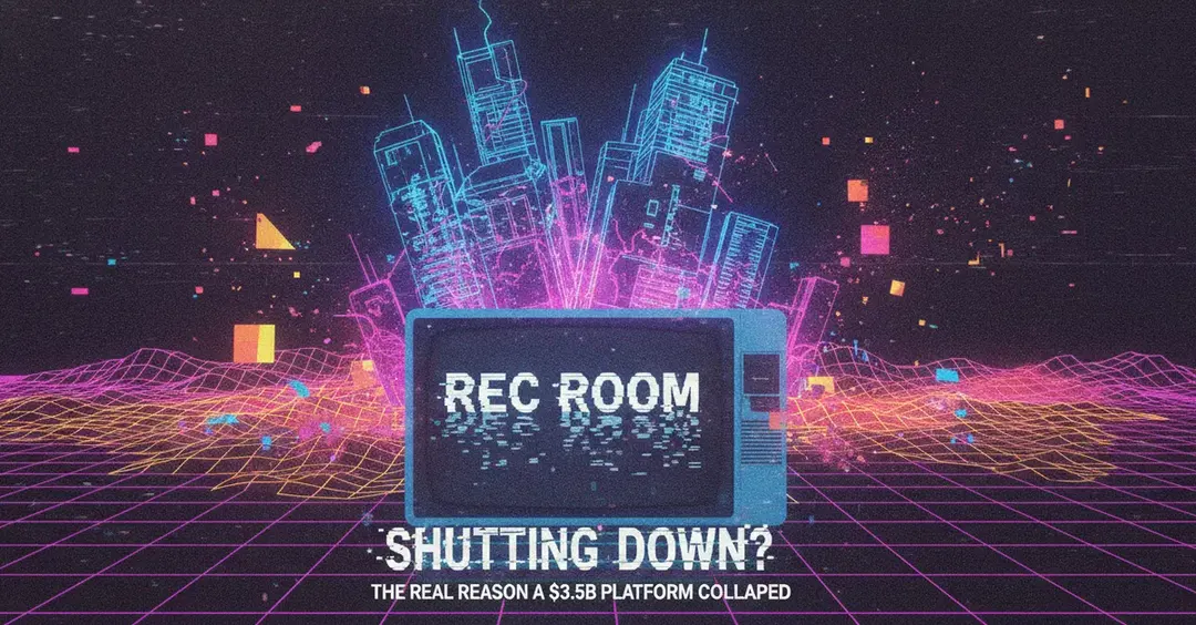 Rec Room закрылась: платформа с оценкой $3,5 млрд не стала прибыльной